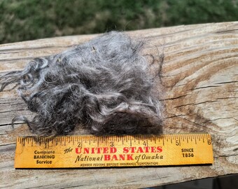 Mohair washed fiber 1 lb 10 oz from Corsica