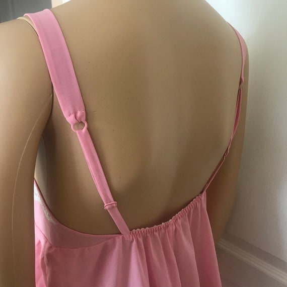 Dreamy Vintage Y2K Victoria’s Pink Milkmaid Cami … - image 6