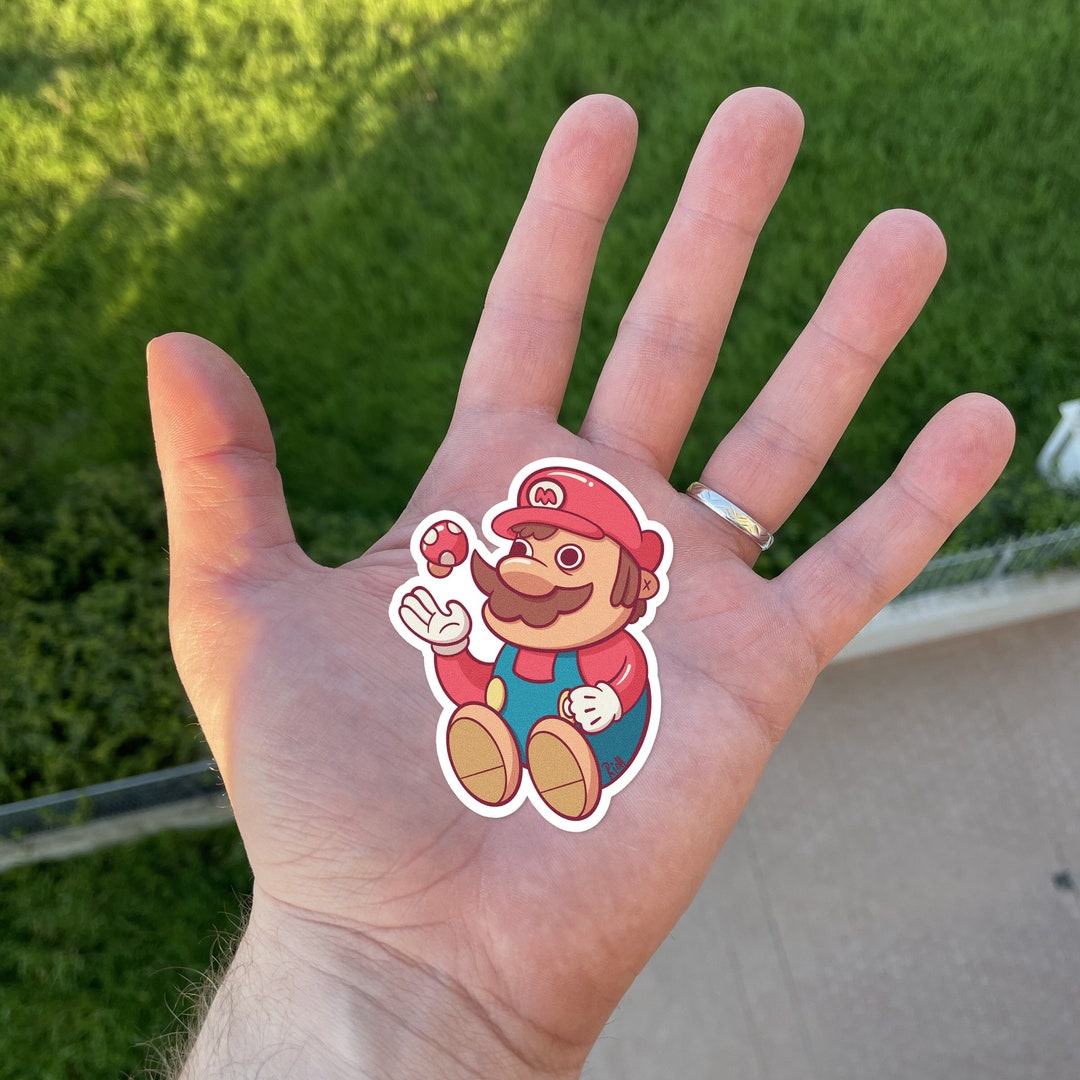 Super Mario Stickers - Etsy