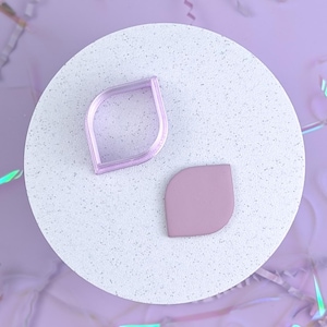 Diamond Petal Polymer Clay Cutter | Clay Earring Cutters | DIY earrings