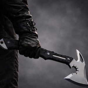 Leon Axe Cosplay Prop | Residual Evil Costume Hatchet | Tomahawk Grace