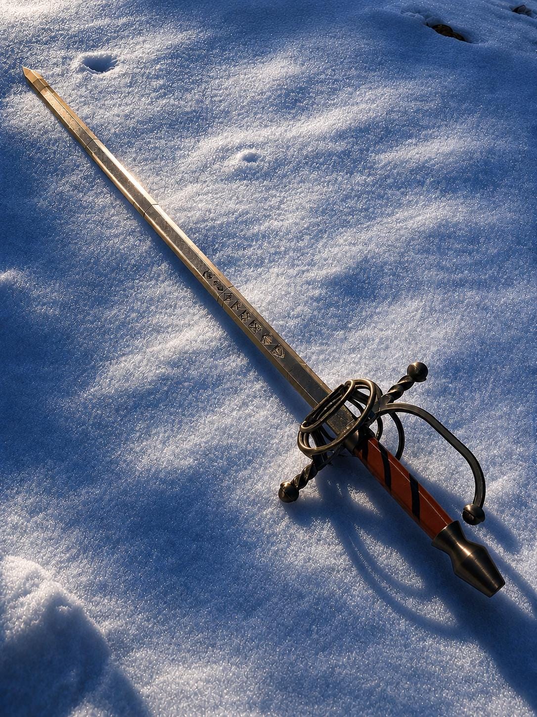 Maelle Maellum Sword Prop | Expedition-Inspired Cosplay Weapon | Gamer Fantasy Sword | Costume Accessory Replica