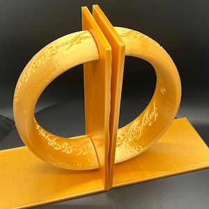 3D Printed Bookmark Premium Bookends, Plastic Book Stands