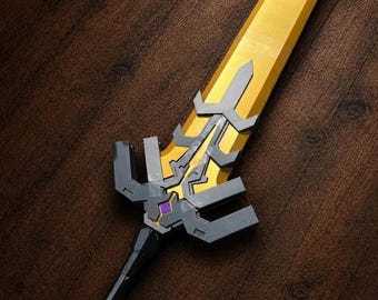 Réplica de espada del alma de Limbo / Espada mágica para cosplay / Disfraz de fantasía rival / Accesorio de juego detallado