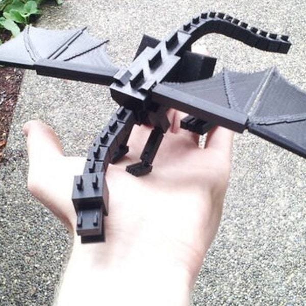 Articulated Dragon of the End - Raw 3D Print