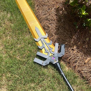 Limbo Soulsword Prop Replica | Magic Sword Cosplay Weapon | Rival Fantasy Costume| Detailed Gaming Accessory