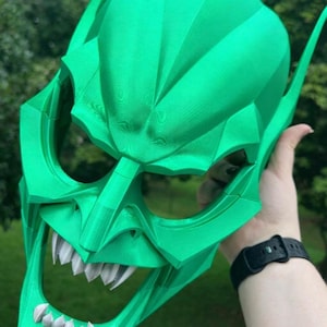 Casque de gobelin accessoire | Casque de cosplay Spider | Accessoire de costume de super-vilain | Réplique de collection