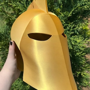 Fated Helmet Prop | Superhero Cosplay Helmet | Comic Book Costume Accessory | Fated Cosplay Replica