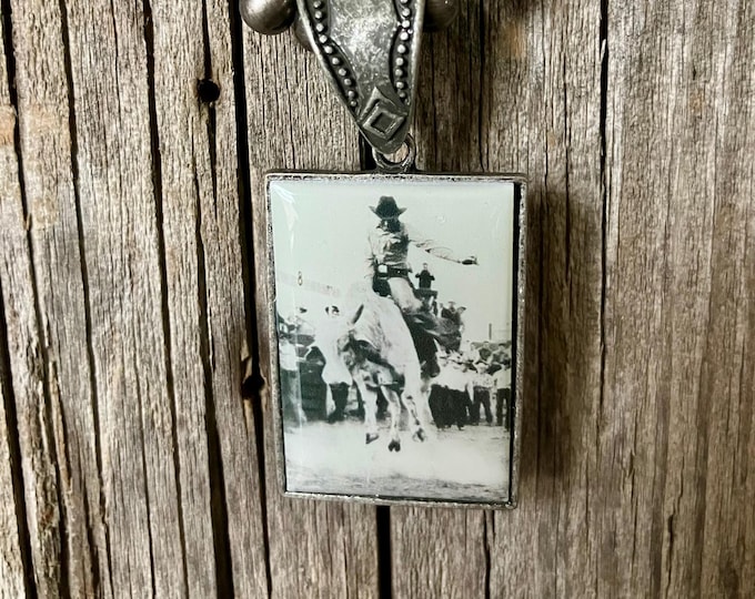 Life is a Rodeo Pendant