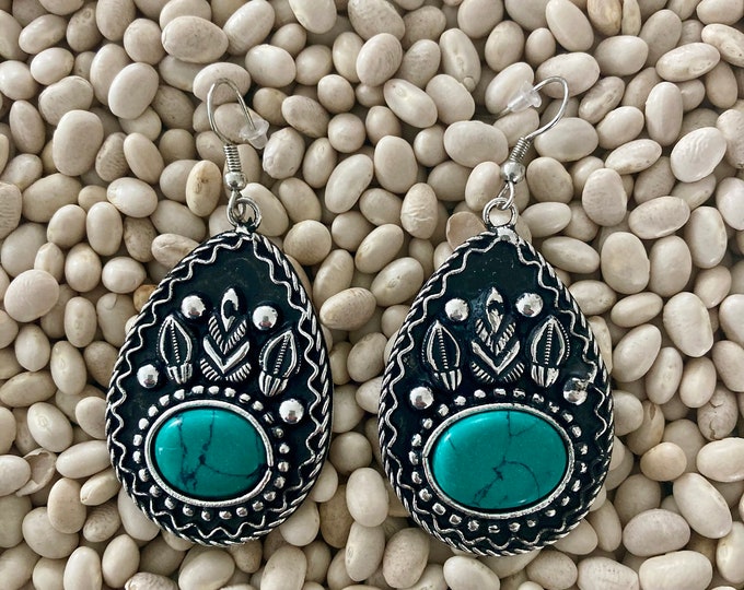 Turquoise Desert Trial Earrings