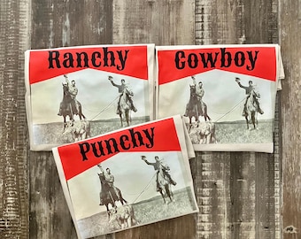 Camiseta con gráficos del oeste / Camiseta con temática del viejo oeste / Camiseta clásica de country / Coyote Cowboys
