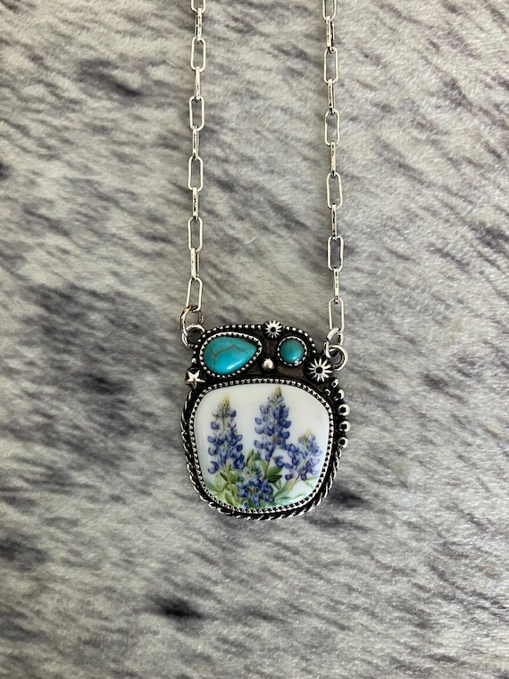 Bluebonnet Spring Necklace
