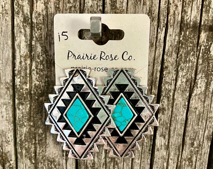 Turquoise Mesa Earrings