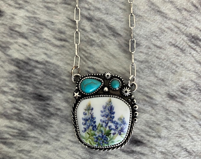 Bluebonnet Belle Necklace