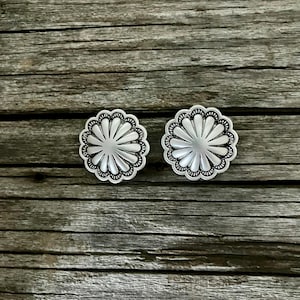 Western Concho Earrings
