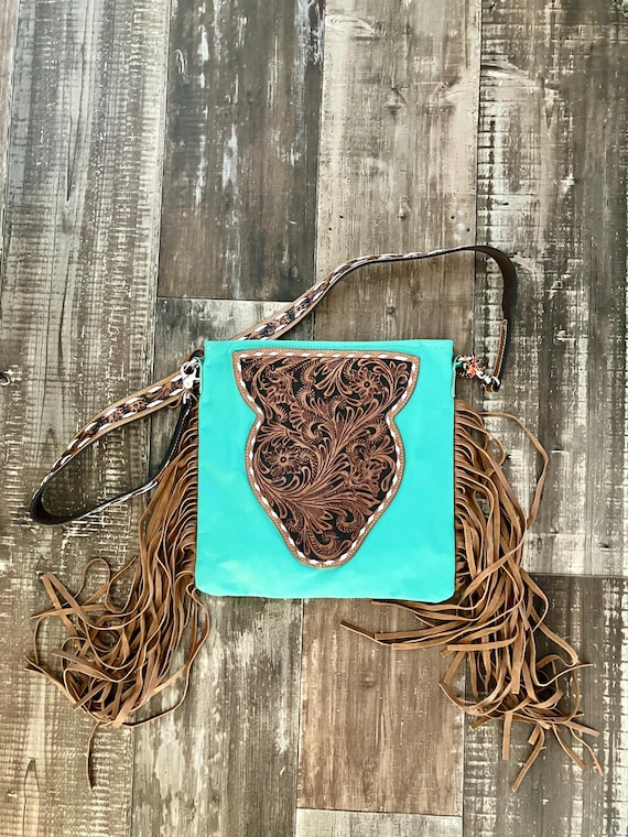 Tooled Fringe Western Purses