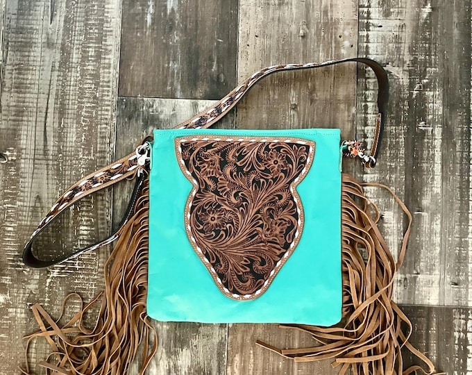 Tooled Fringe Western Purses