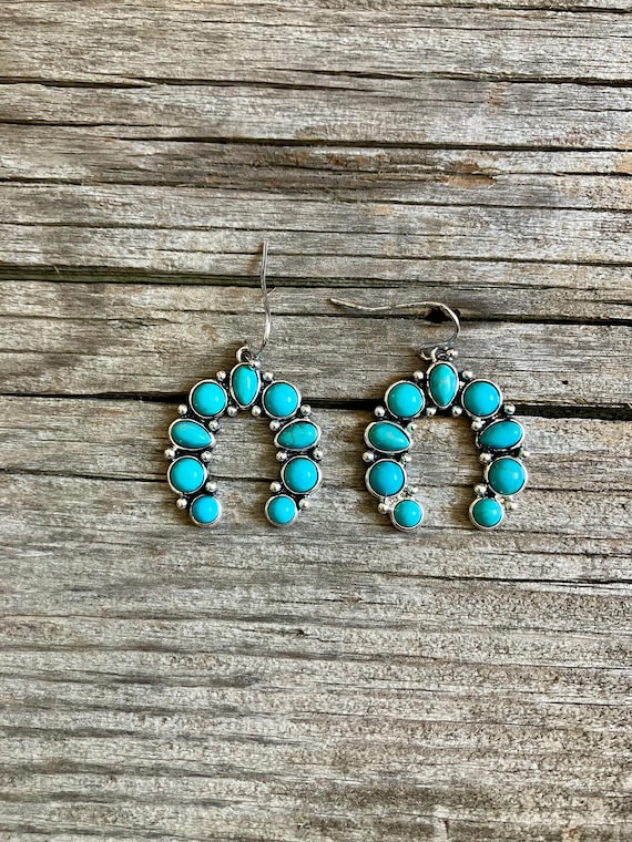 Lucky Charm Turquoise Earrings