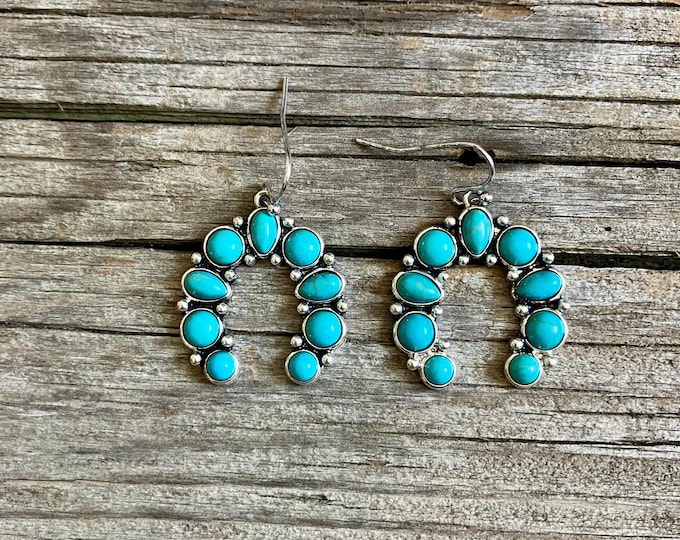Lucky Charm Turquoise Earrings