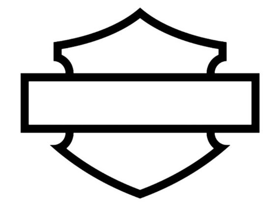 Harley Davidson Bar and Shield Decal Premium Vinyl Decals for - Etsy