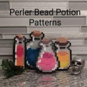 Perler Bead Potion Set (PATTERN)