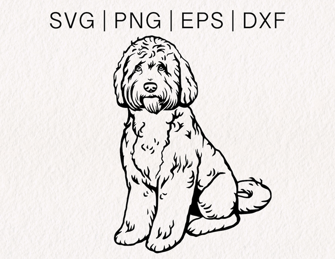 Labradoodle SVG Golden Doodle Svg Bernedoodle Svg Doodle Mom Svg