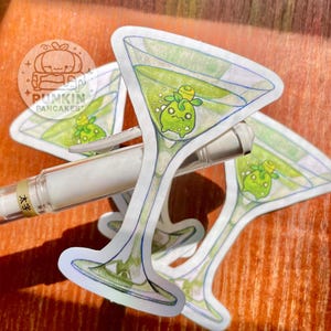 Pegatina de Martini Smoliv / Bonita pegatina de Pokémon / Pegatina para portátil, botella de agua o diario