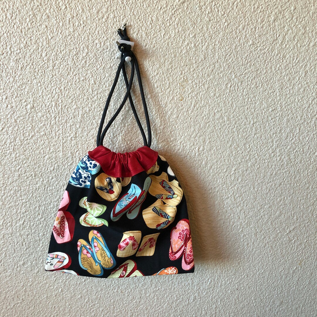 Japanese Easy Purse Kinchaku Etsy