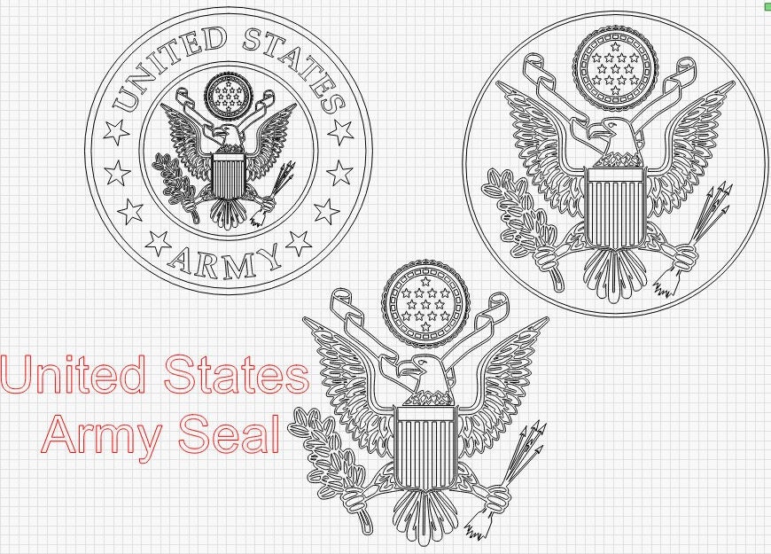 U.S. Army Seal - Etsy