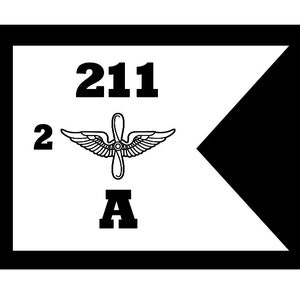 Army Aviation Company Guidon Army digital download in DXF and SVG