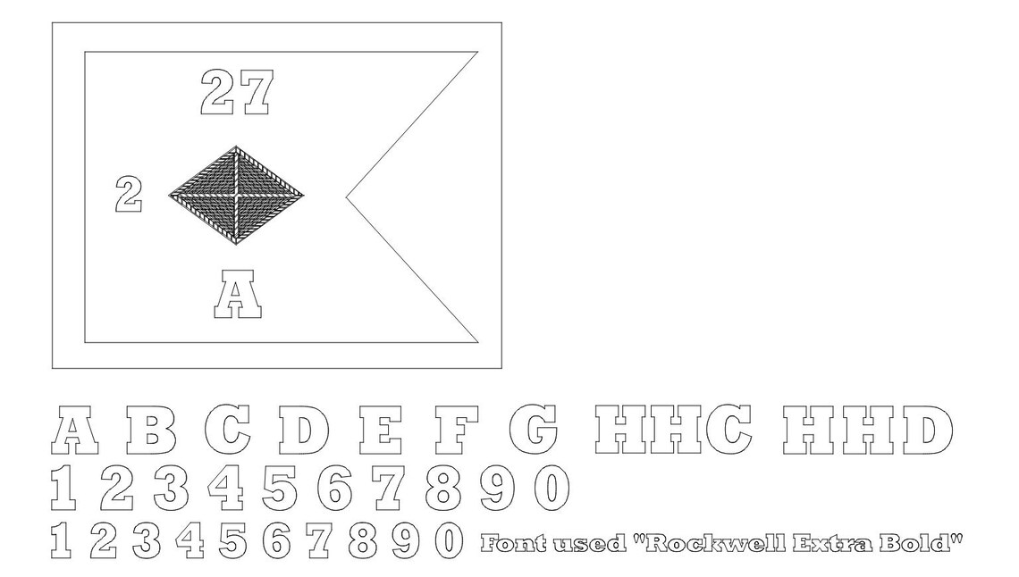 U.S Army Finance Company Guidon Digital Download in PDF, SVG, and DXF ...