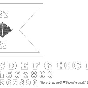 U.S Army Finance Company Guidon Digital Download in PDF, SVG, and DXF ...