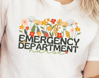 Emergency Department Nurse Png Sublimation Emergency Medicine ED Nurse ER Nurse Shirt ER Nurse Crewneck Nurse Ornament Nurse Apparel