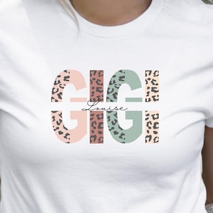 Customize Gigi png, Boho Gigi Png Sublimation, Split Gigi Name png, Best Gigi png, Leopard Gigi Sublimation png Design, Favourite Gigi png