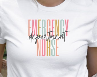 Emergency Department Nurse png, Nursing Sublimation, ER Nurse Shirt, ED Nurse, Emergency Nurse Shirt, Nurse T-shirts Png, Occupation Designs