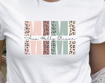 Personalizza Mimi png, Boho Mimi Png Sublimazione, Nome Mimi diviso png, Miglior Mimi png, Design Mimi Leopardo Sublimazione png, Mimi Preferito png