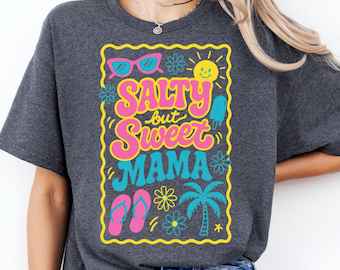 Salty Mama Png Mom Beach Vibes Png Summer Vacay Beach Club Shirt Summer Mama Png Beach Bum T Shirt Mama Summertime Shirt Hot Mom Summer