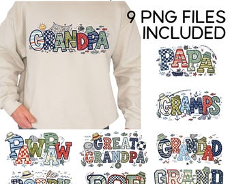 Fishing Bundle Png Sublimation Grandpa Png Pawpaw Png Reel Fishing Papa Png Bass Fish Png Fathers Day Granddad Angler T-shirt Png