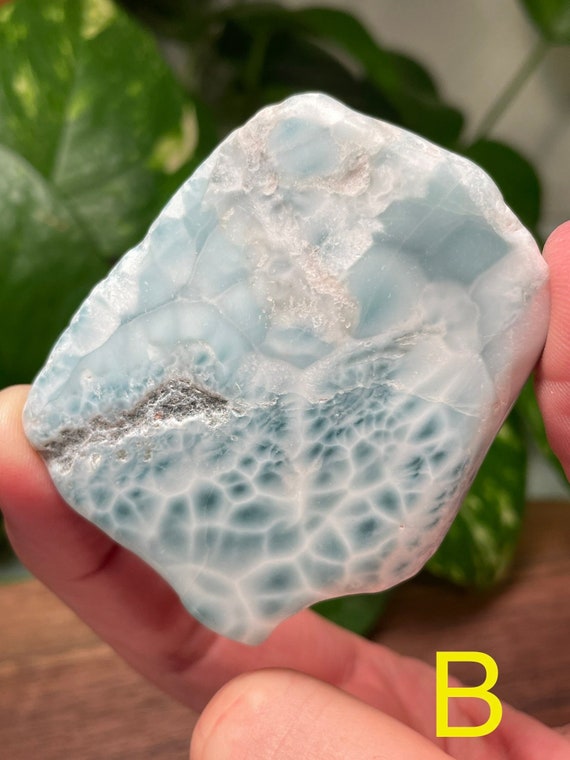 ラリマー研磨ピース、2.0