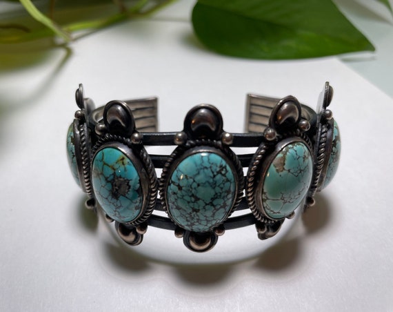 インディアン ナバホ族 銀細工 作家 Grace Smith ターコイズ E23 インディアン ナバホ族 銀細工 作家 Grace Smith ターコイズ E23