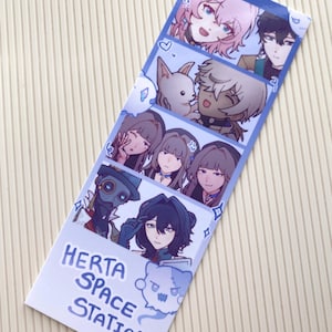 Honkai Star Rail Photo Strip Print