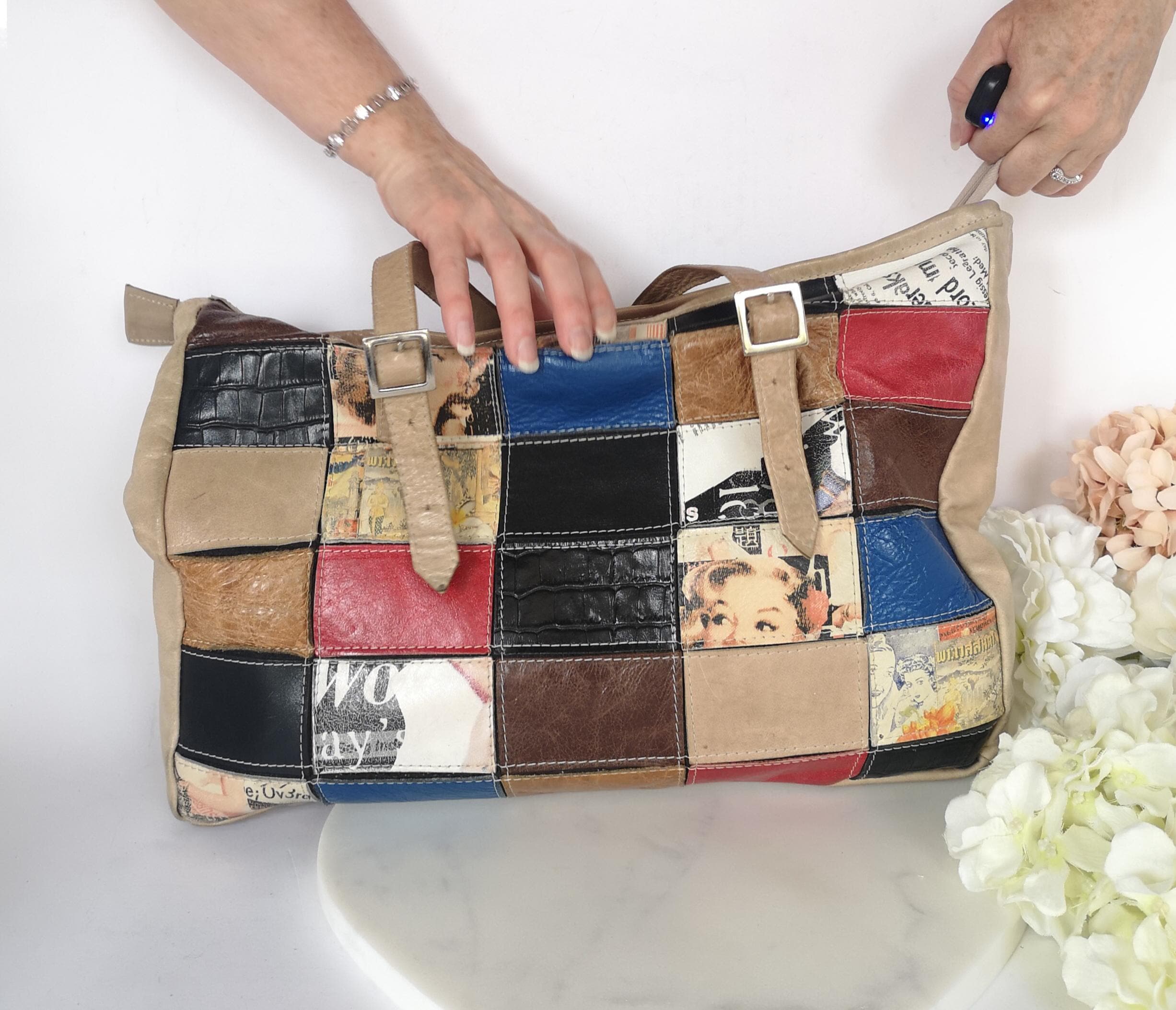 Coach Patchwork Purse - Etsy Canada