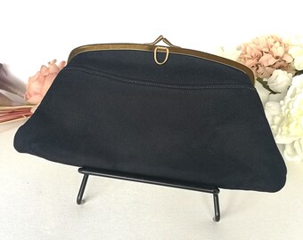 Clutch Purse, Black Evening Bag, Dress Handbag, Formal Clutch, Wedding Hand Bag, Wrist Clutch, Dress Purse, Little Black Bag, Gift for Mom