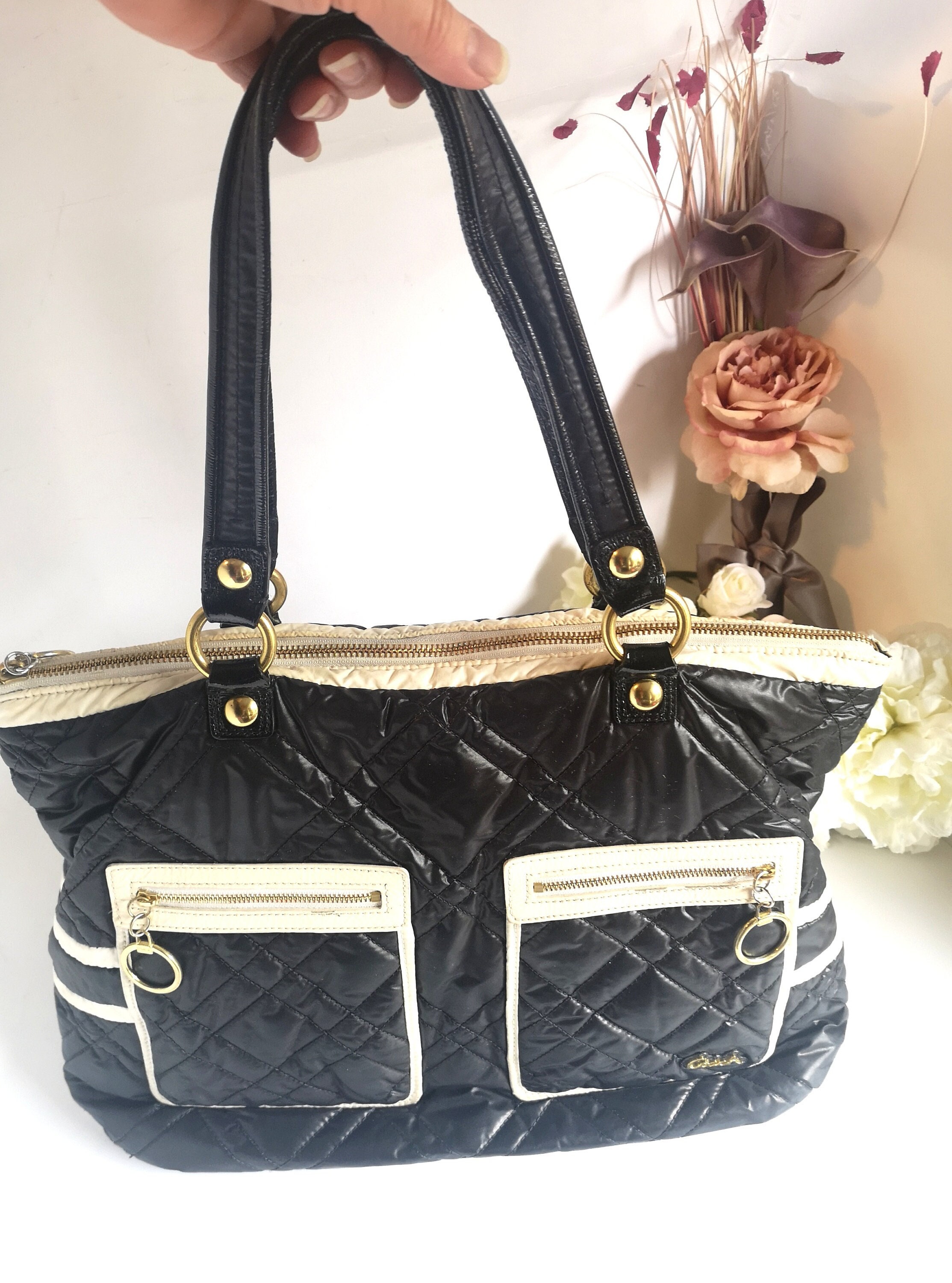 バッグ COACH Vintage Poppy Shoulder Bag 2Way Coach Poppy Shoulder Bag