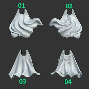 Cloaks (5x) - Eternal Pilgrims - Greytide Studios