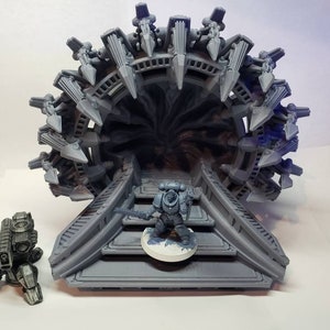 Scatter Terrain - Sci-fi Portal Warp Gate - Die Drachen Ruhe