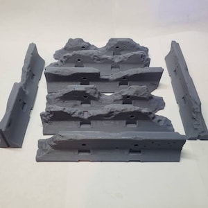 Scatter Terrain Battle Damaged Barricades