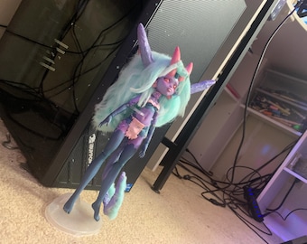 Custom Mipha Figure – Fantasy Art Repaint OOAK Doll