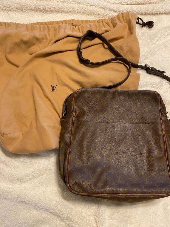 LOUIS VUITTON Nomad Leather Jeune Fille MM Shoulder Bag SPO Brown LV Auth  40148 ref.891255 - Joli Closet