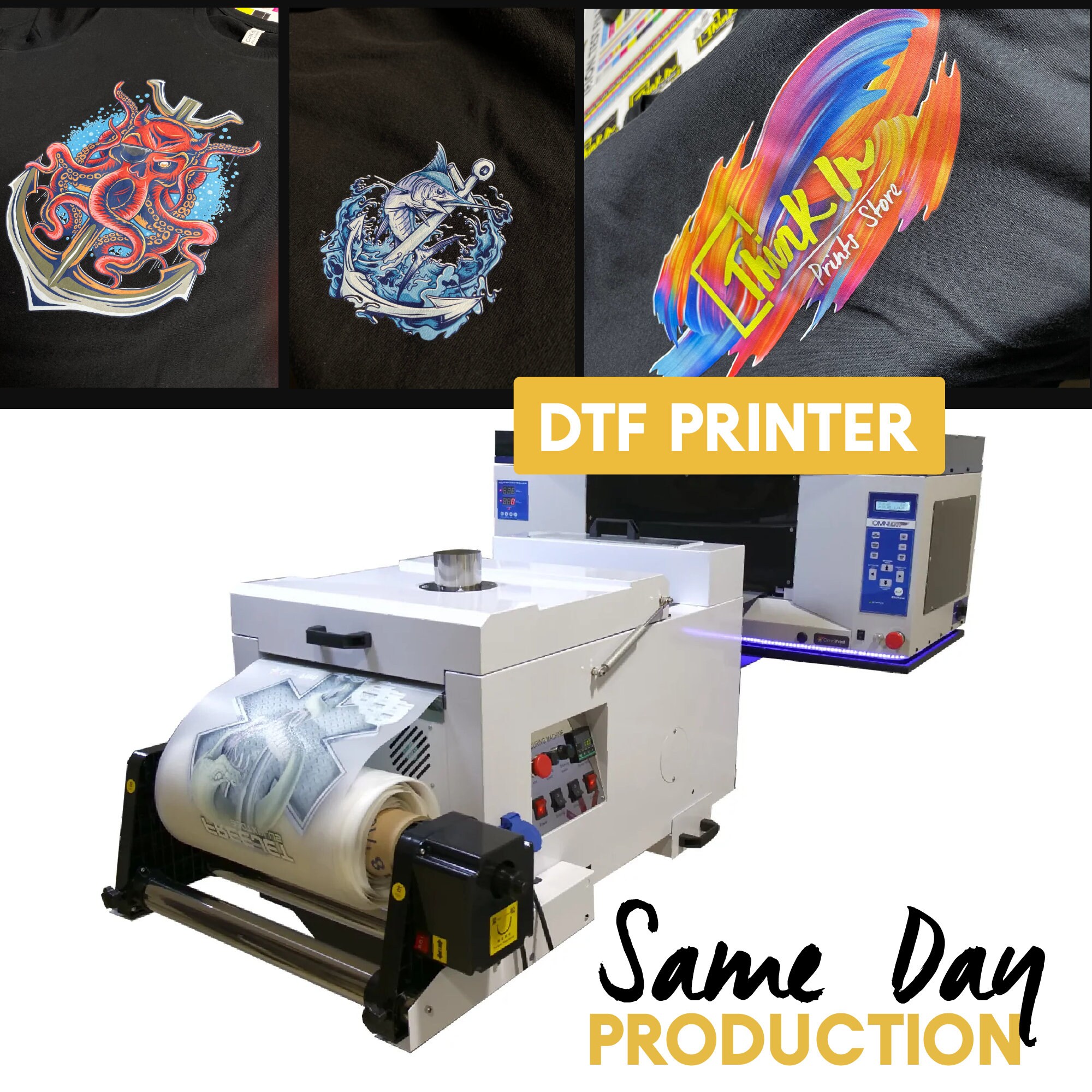 Custom DTF Transfer, Dtf Print, Dtf Ready to Press, Dtf Transfers